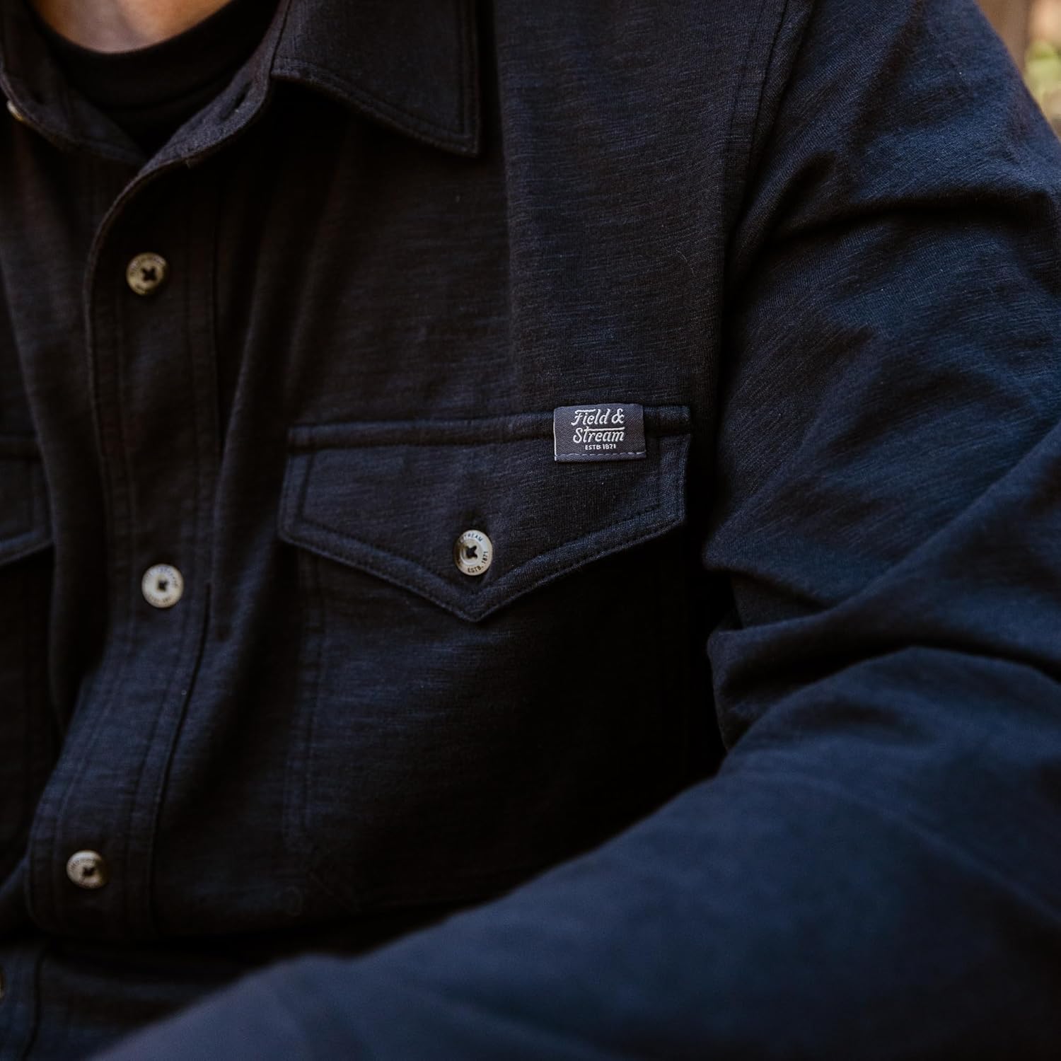 Field & Stream Men's Oceanliner Long Sleeve Knit Shirt - Image 8