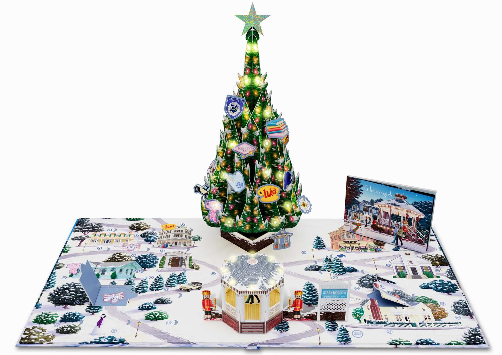 Gilmore Girls: Christmas in Stars Hollow: The Official Pop-Up, Light-Up Advent Calendar
