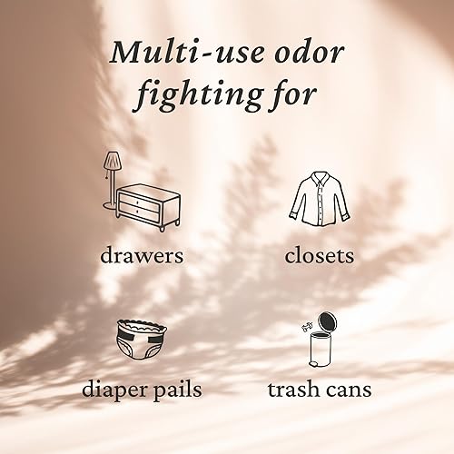 Vista 4 de Fresh Wave Paquetes de eliminación y desodorización de olores de lavanda Bolsa de 6 y estuche Fresh Pod Alivio de olores más seguro