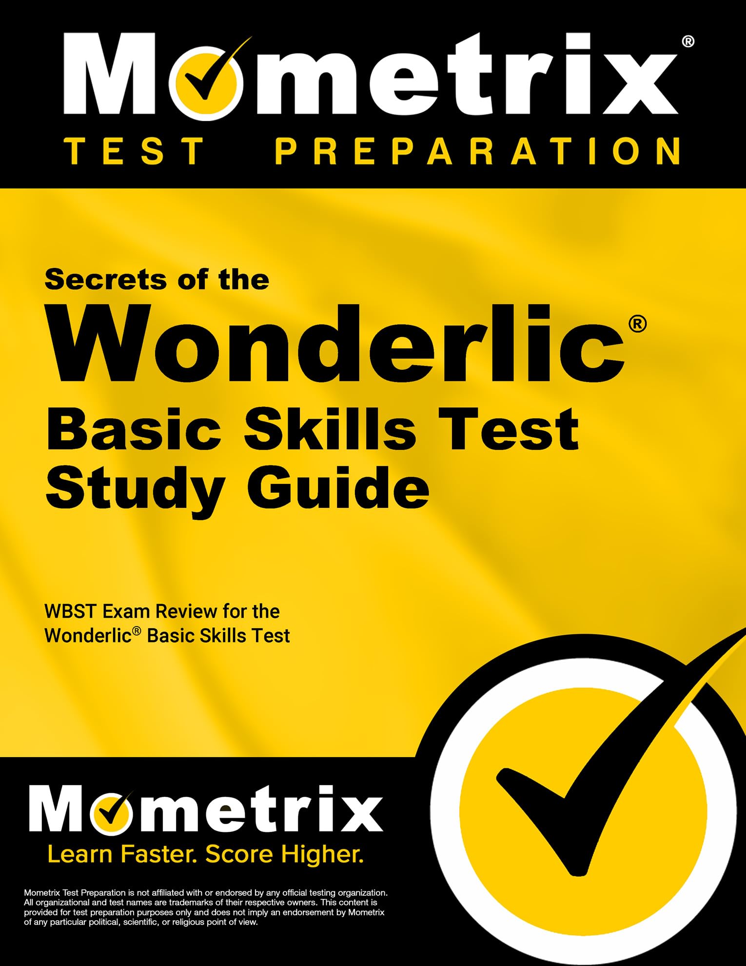 Photo 1 of Secrets of the Wonderlic Basic Skills Test Study Guide: WBST Exam Review for the Wonderlic Basic Skills Test