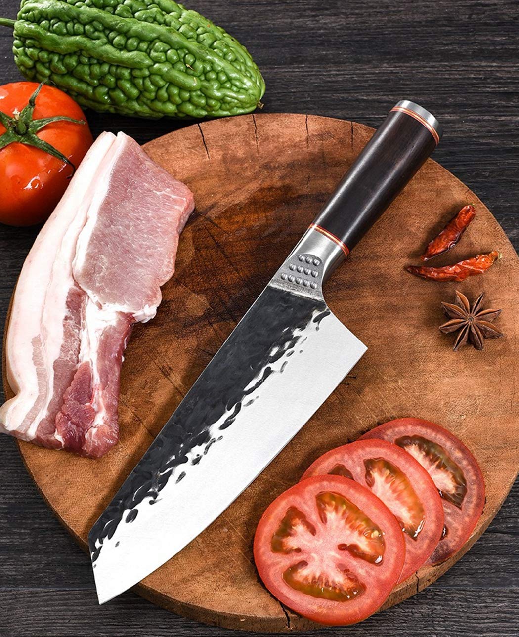 Smith Chu Santoku Knife Bunka Chef Kiritsuke Knives Handmade