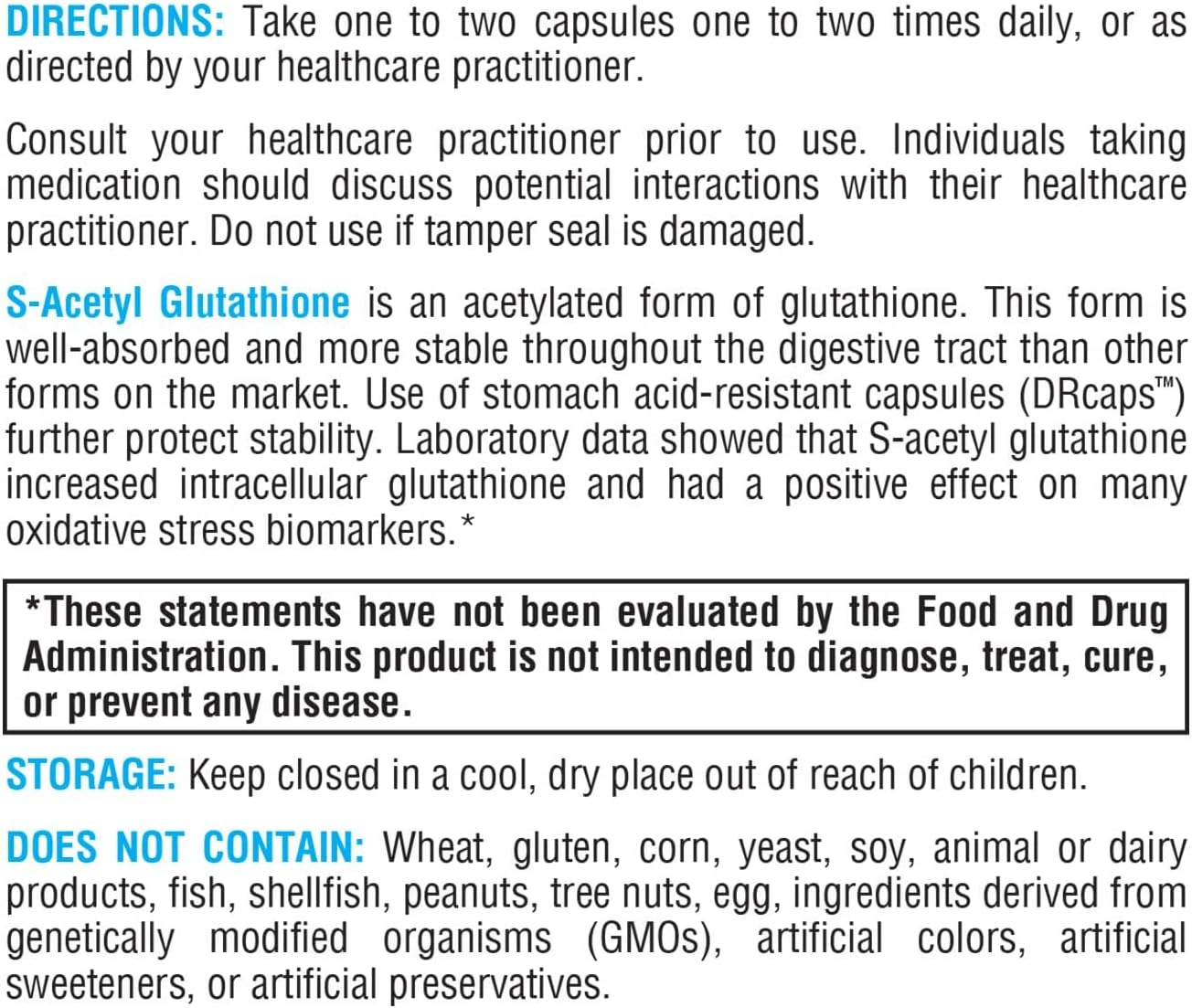 XYMOGEN S Acetyl Glutathione - Superior Absorption Acetylated Glutathione Supplement with Stomach Acid-Resistant Capsules - Healthy Aging, Cellular, Antioxidant + Immune Support (120 Capsules) - Image 7