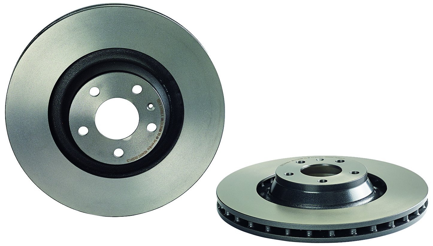 Amazon.com: Brembo 09.8841.31 UV Coated Pillar Vented Front Brake  