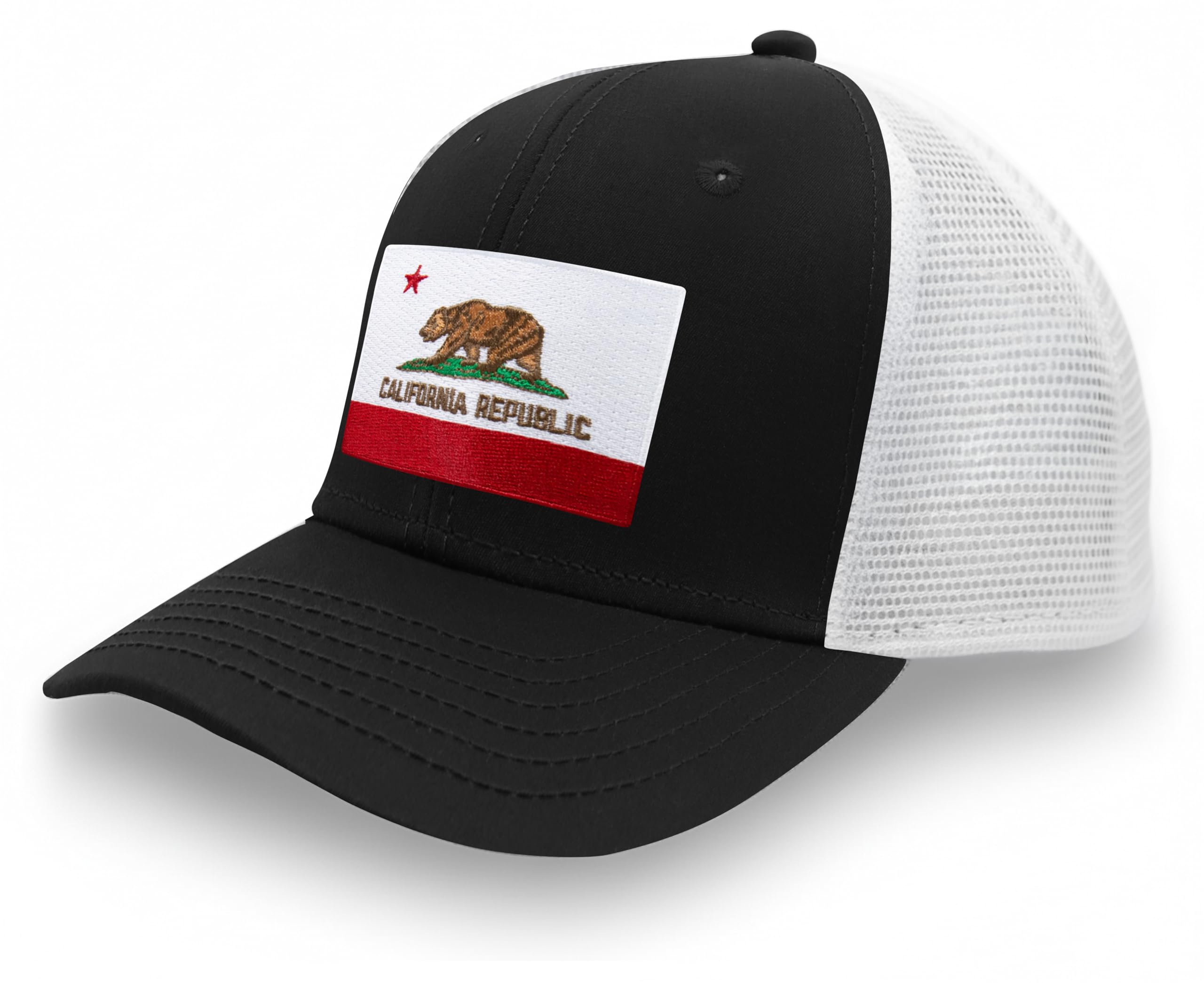 International Tie State Hat for Men and Women, Adjustable Snapback Trucker Baseball Cap with Embroidered Patch