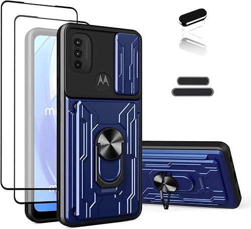 ymxdmd Funda tipo cartera para Motorola Moto E20 de 6.5 pulgadas, ranura para licencia de conducir para tarjeta de crédito, puerta corrediza, diseño