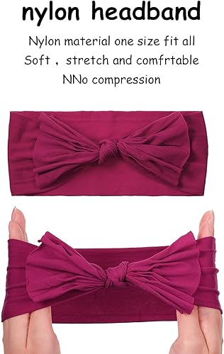 Miniatura 2 de Geyoga Juego de calcetines y mitones elásticos con diadema para bebé, 18 piezas, para recién nacido, niños y niñas de 0 a 6 meses