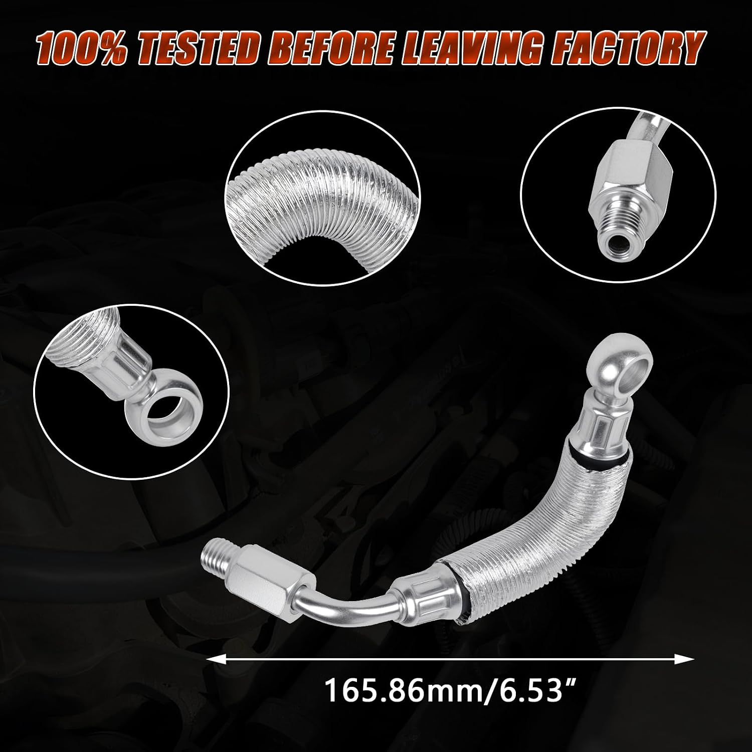 55567067 55568031 Turbocharger Cooling Feed Line Pipe & Coolant Return Hose Line Compatible With Chevy Buick Vehicle 2011-2021 Cruze Sonic Trax 2013-2021 Encore - Durable and Easy Install