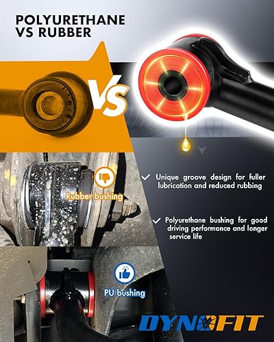 Miniatura 2 de Dynofit Brazos de control superiores de elevación de 2 a 4 pulgadas  brazos A compatibles con Tacoma Hilux Fortuner 2004-2022 kits de elevación de