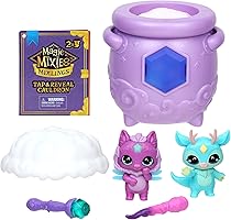 Magic Mixies Mixlings Tap & Reveal Cauldron 2 Pack, Magic Wand Reveals Magic Power and Surprise Reveal on Cauldron, for...
