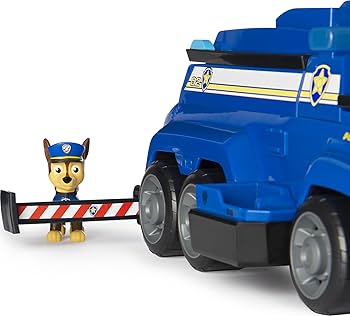 PAW PATROL チームポリスクルーザー フィギュア付き パウパトロール チェイス チーム ポリス クルーザー ビークル