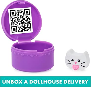 مجموعة هدايا Gabbys Dollhouse ، Deluxe Figure مع 7 أرقام الألعاب وملحقات المفاجأة ، ألعاب الأطفال للأعمار 3 وما فوق