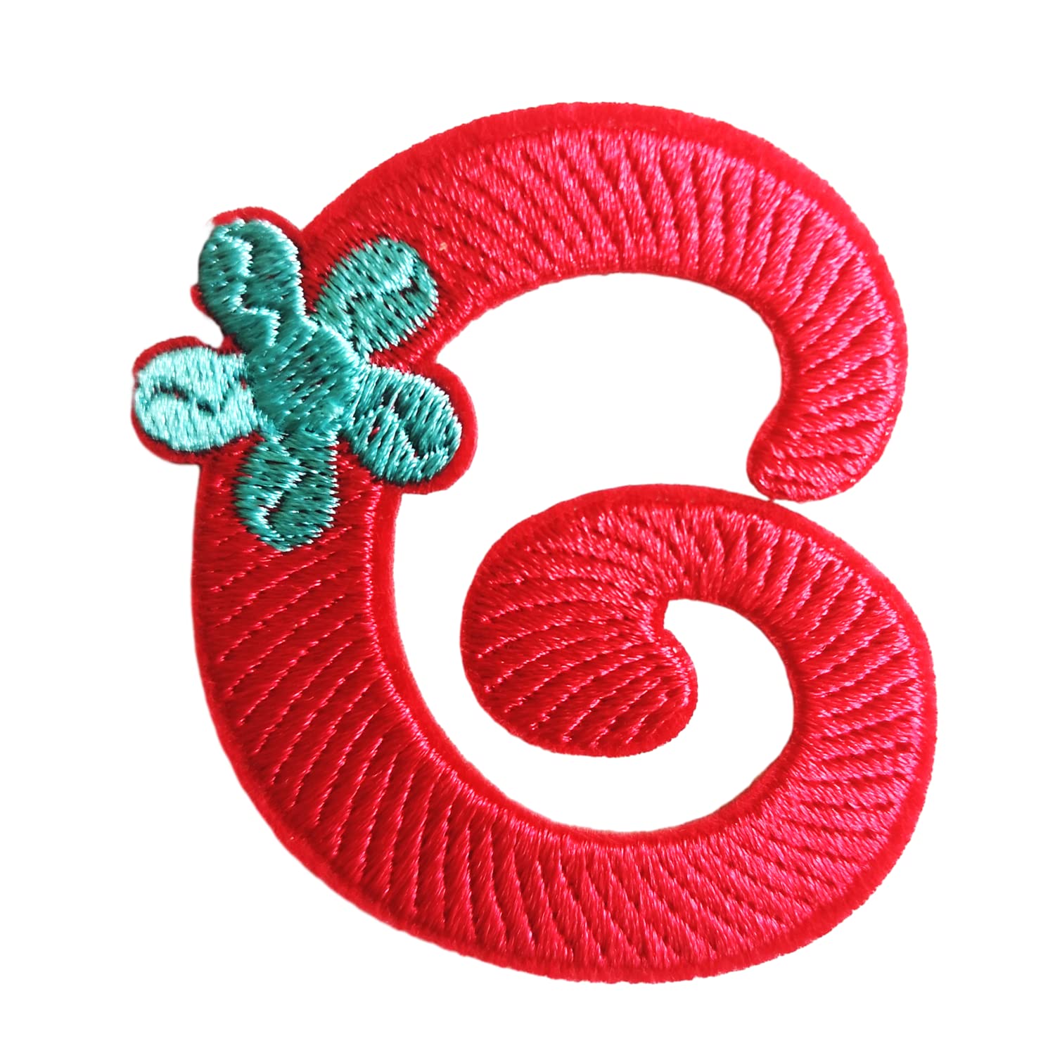 5Pcs Chenille Letter Patches Initials Iron on Patches Glitter Varsity Letter Patches Embroidered Patch Sew On Patches for Clothing Hat Shirt Bag(Hot Pink,G)