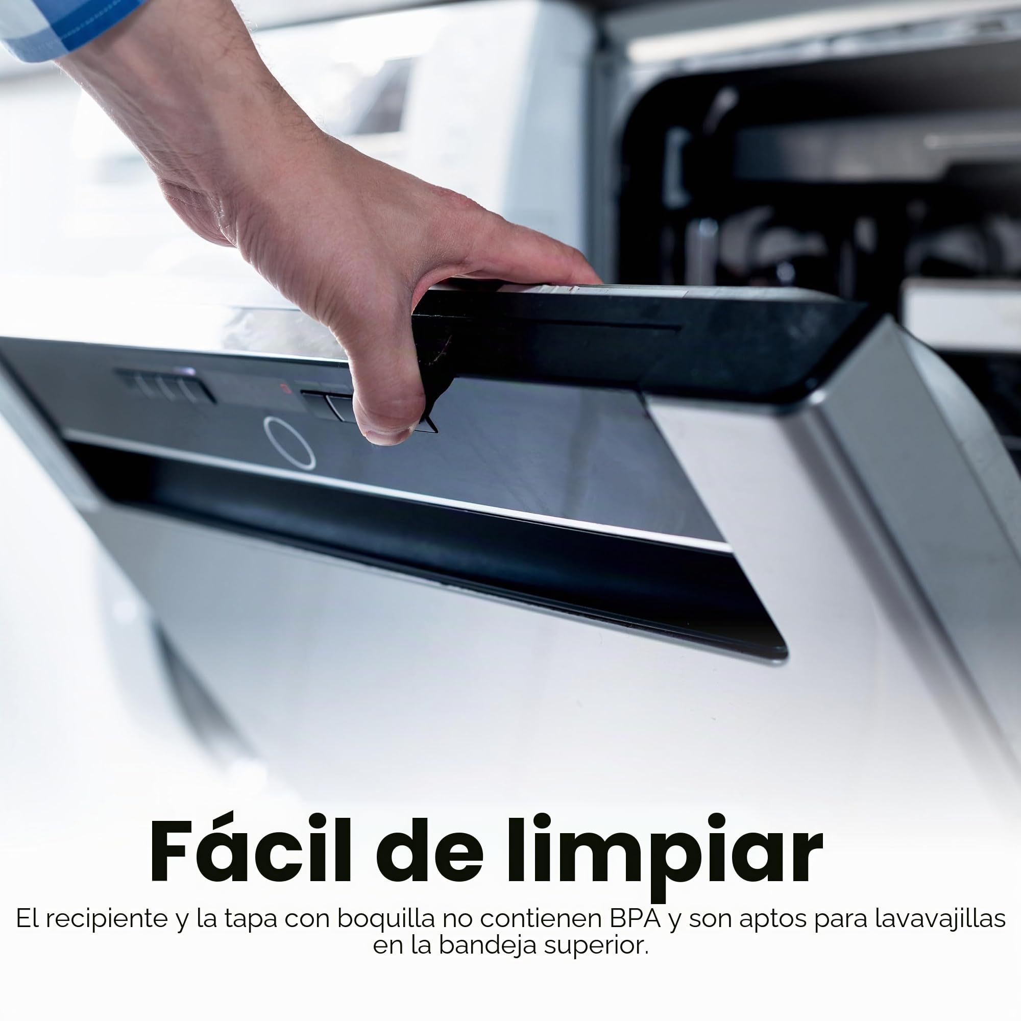 Ninja Blast BC151PK - Batidora portátil, inalámbrica, recipiente de 18 onzas, licuadora personal para batidos y batidos, sin BPA, tapa a prueba de fugas y boquilla para sorber, recargable por USB-C