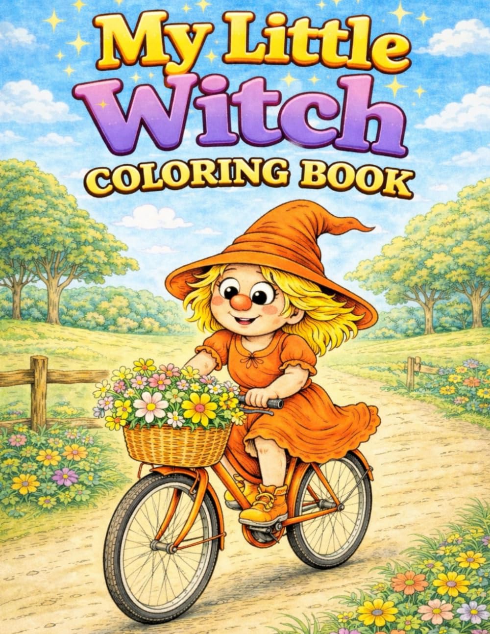 My Little Witch: Coloring book