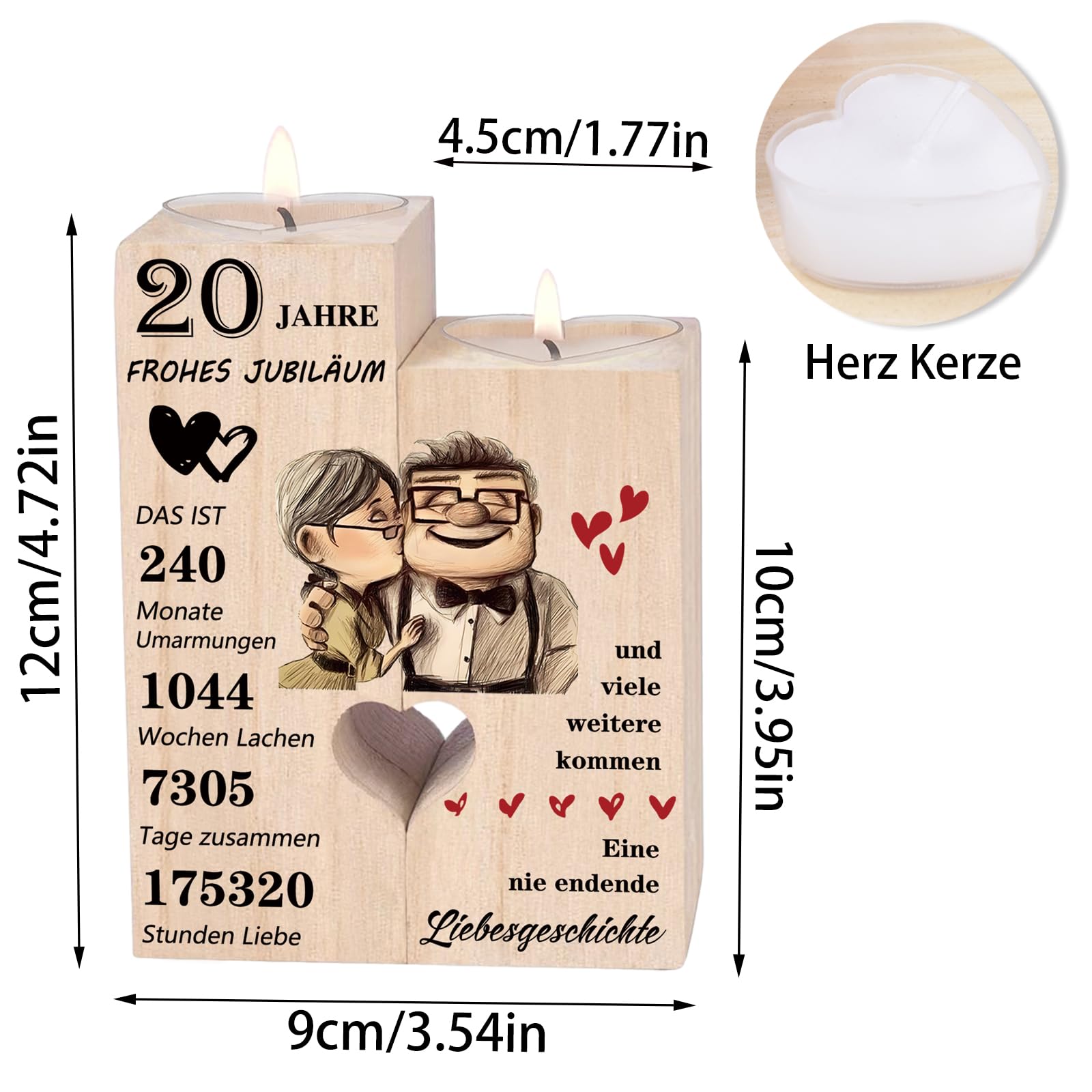 Decke Zum 20. Hochzeitstag – 127x152 Cm, Flanell, Mit Personalisierter Aufschrift, Geschenk Für Paare