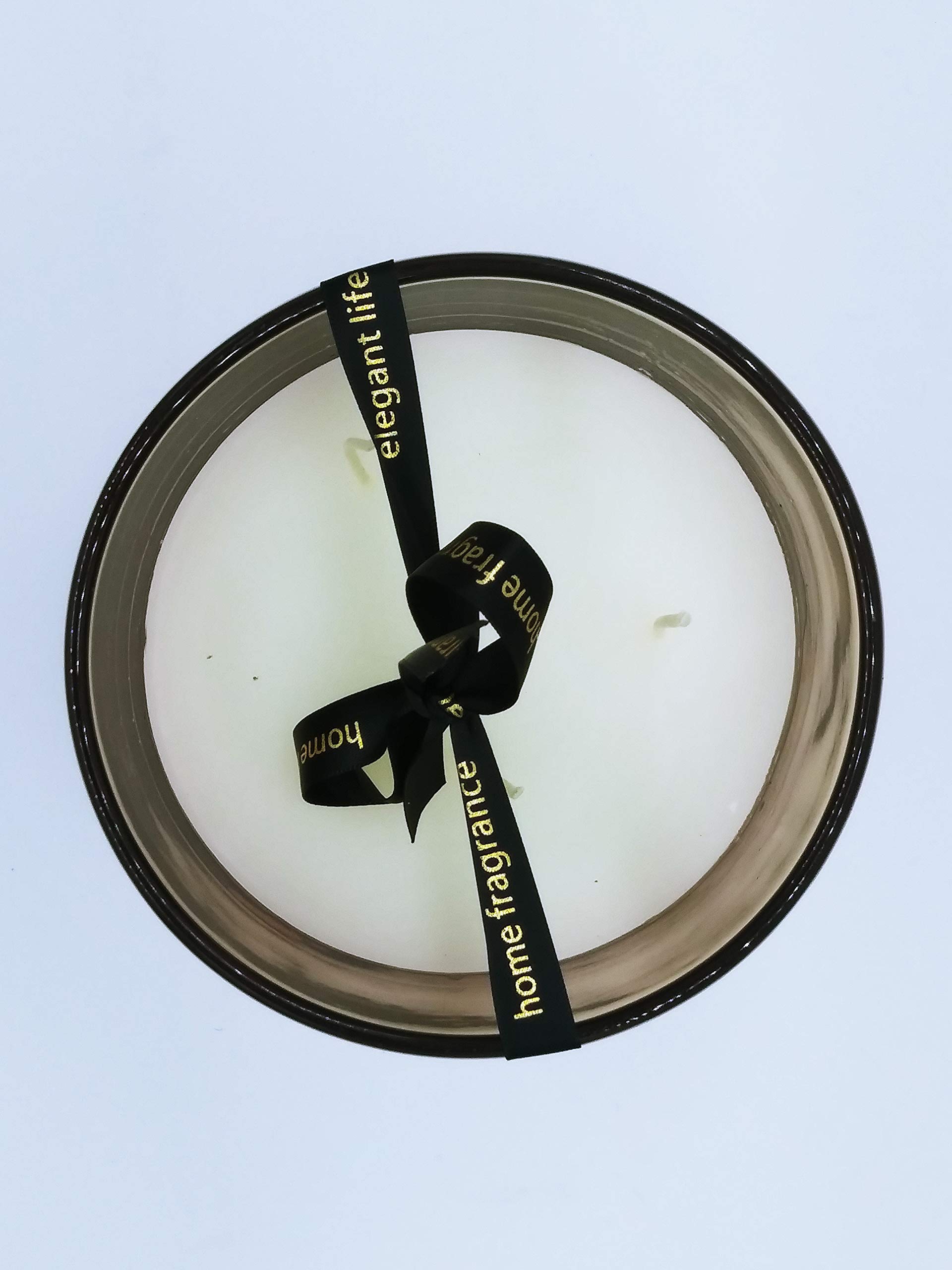 EDG Luxury Aromatic Fragrance Collection Duftkerze mit Rose im Glas, 60 Stunden, 610 g, Home Decoration, Elegant Lifestyle