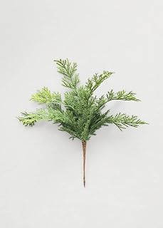 Artificial Natural Touch Cedar Pine - 10"