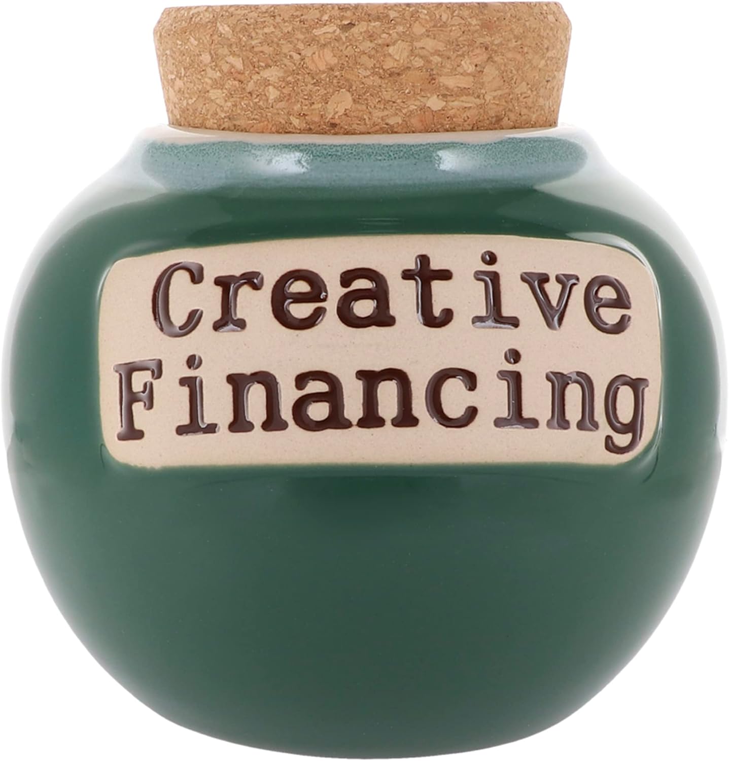 Cottage Creek Jars - Creative Financing Piggy Bank, Candy Jar for Office Desk, Home Decor Storage Containers, Gifts for Women, Men