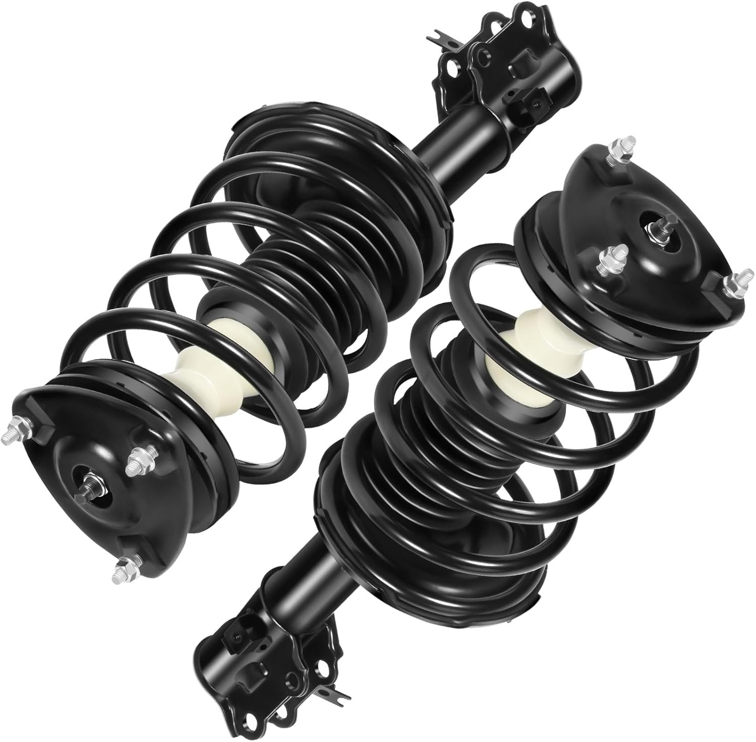 CCIYU 2 pcs Front Strut and Spring shock Assembly for 2006-2011 for Hyundai Accent,2006-2011 for Kia Rio,2006-2011 for Kia Rio5 172298 172297 FWD