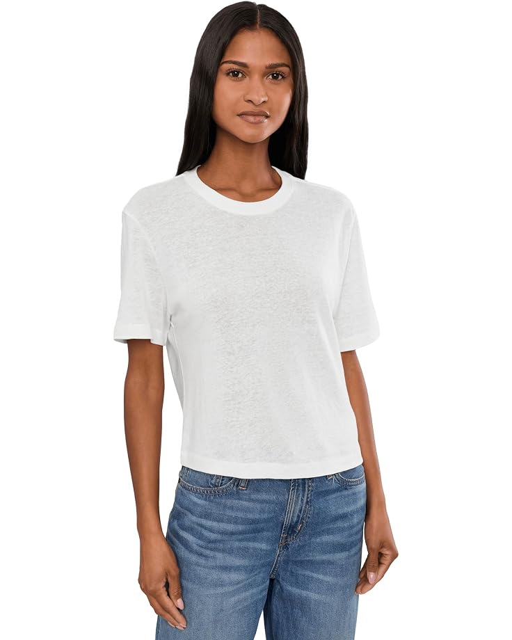AG Jeans Charlie Relaxed Short Sleeve Crew Tee - Main View