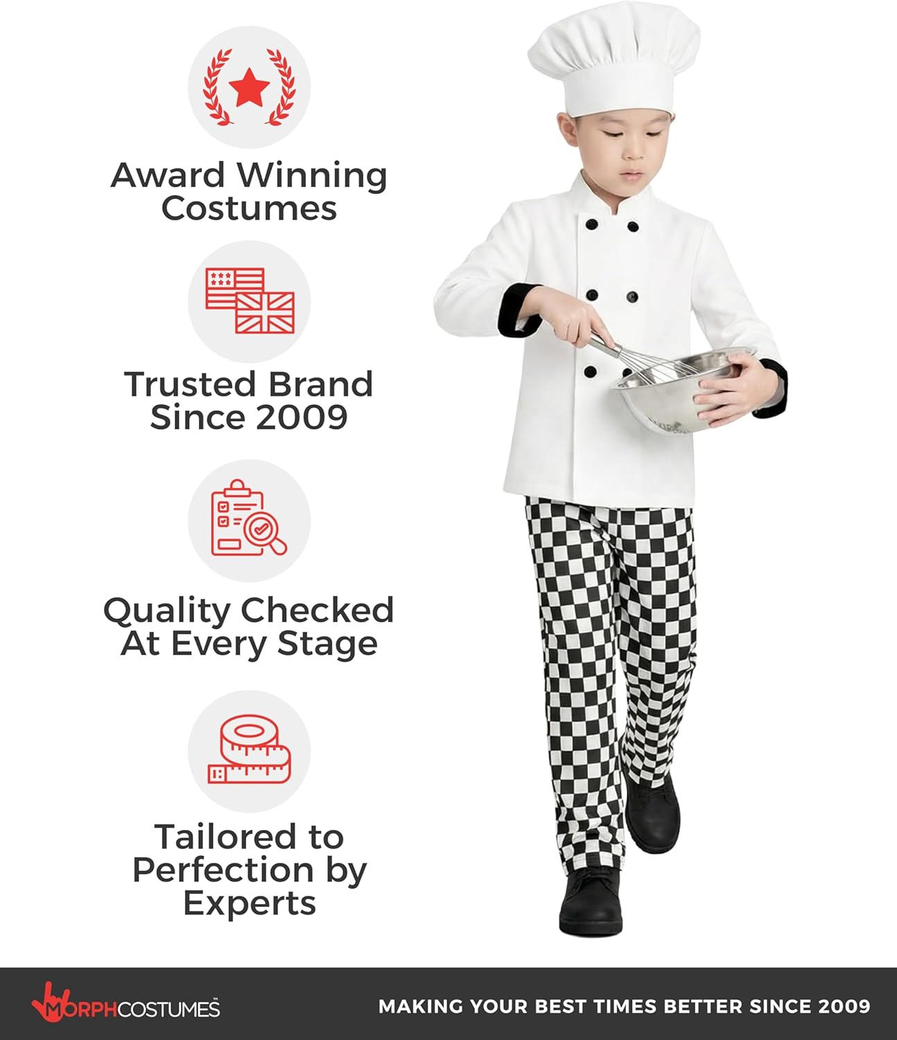 fun shack Chef Costume Kids, Boys Chef Costume, Boys Halloween Costumes, Halloween Costumes for Kids, Medium