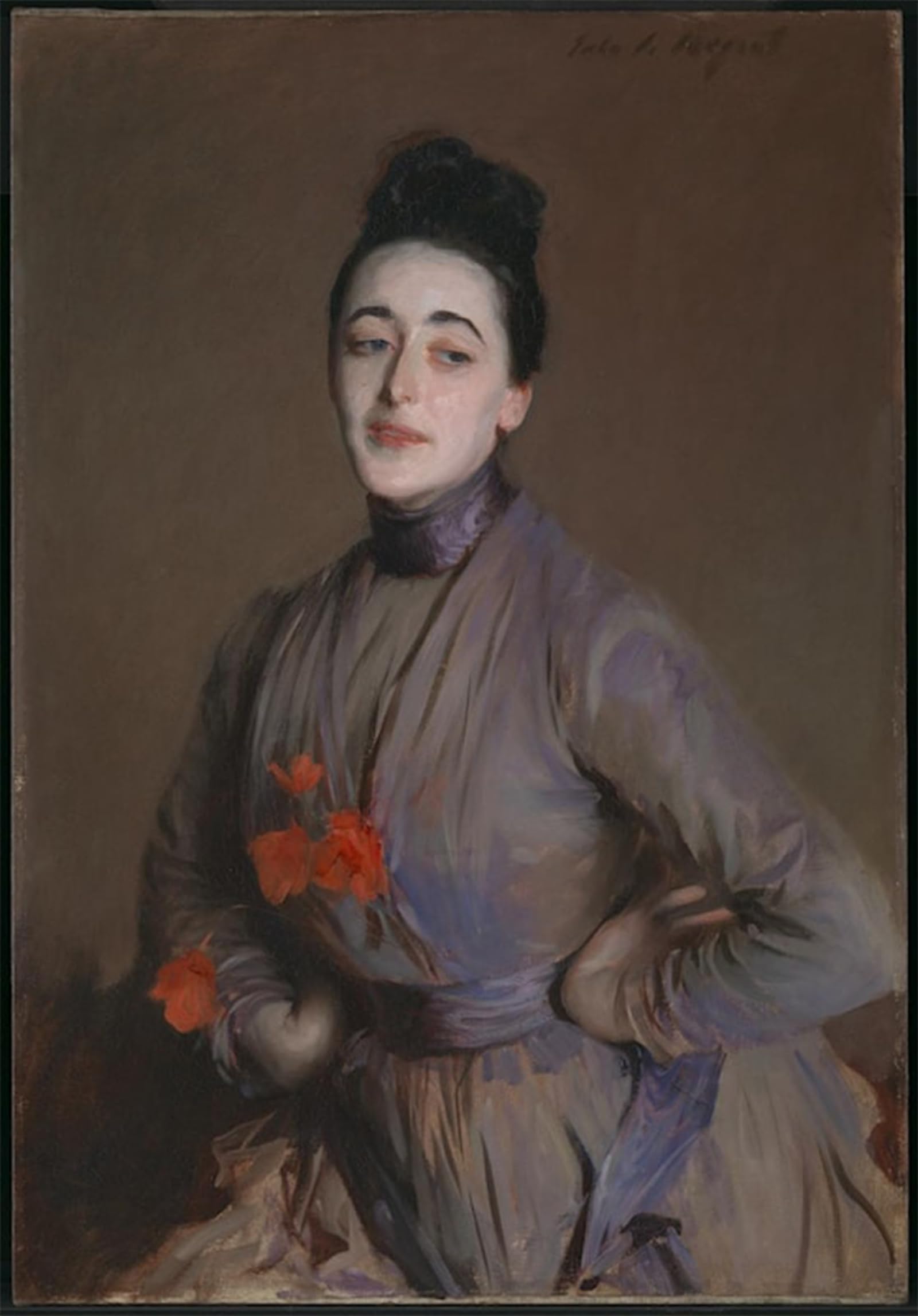 Artxlxxbn No Frame Famous Print Painting Colorful Art Print Miss Priestley By John Singer Sargent Canvas Art Decorations For Home Decor 60X90cm