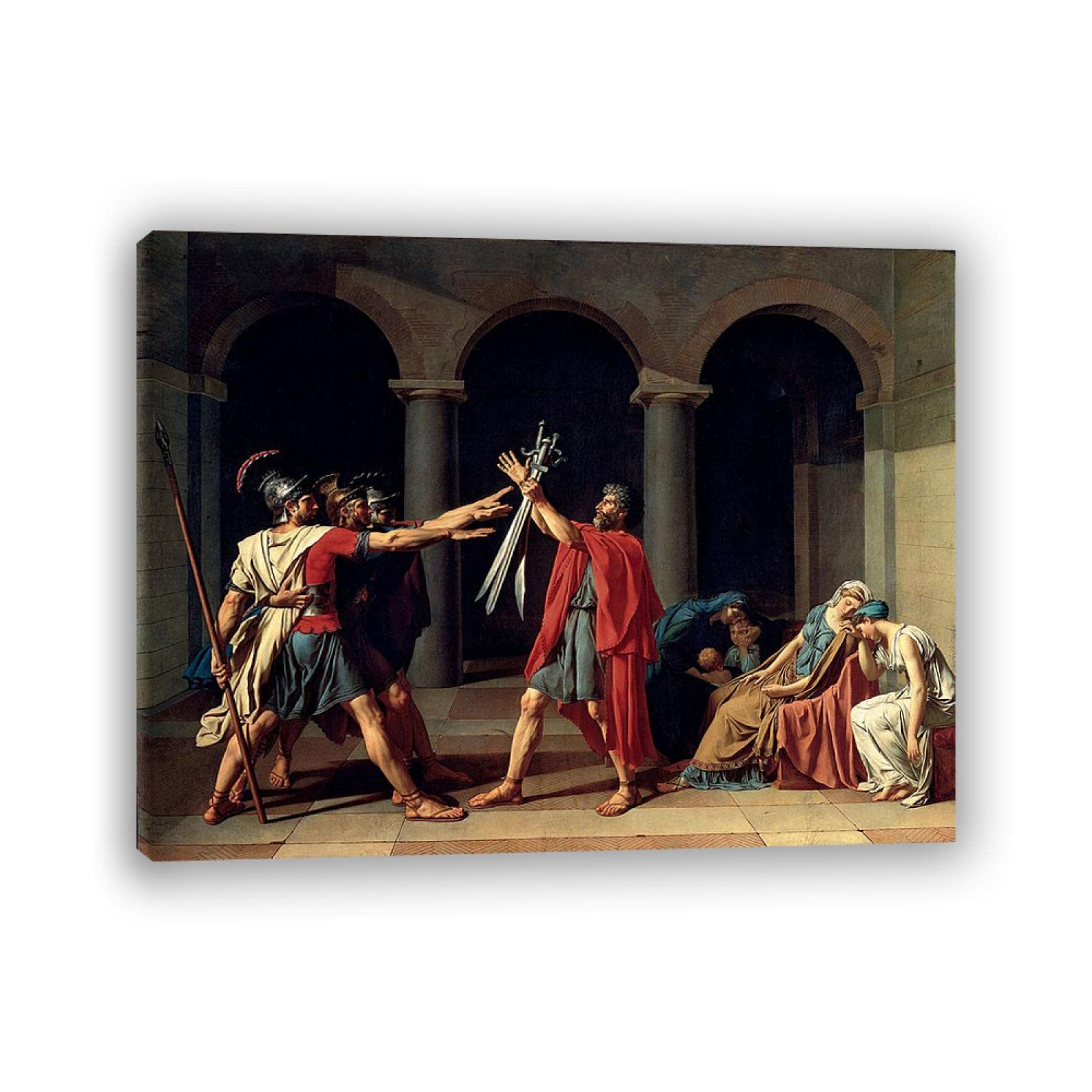 Amazon.co.jp: ジャック=ルイ・ダヴィッド。ホラティウス兄弟の誓い