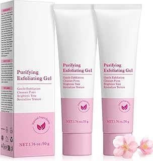 Gel exfoliante purificador, paquete de 2 unid...