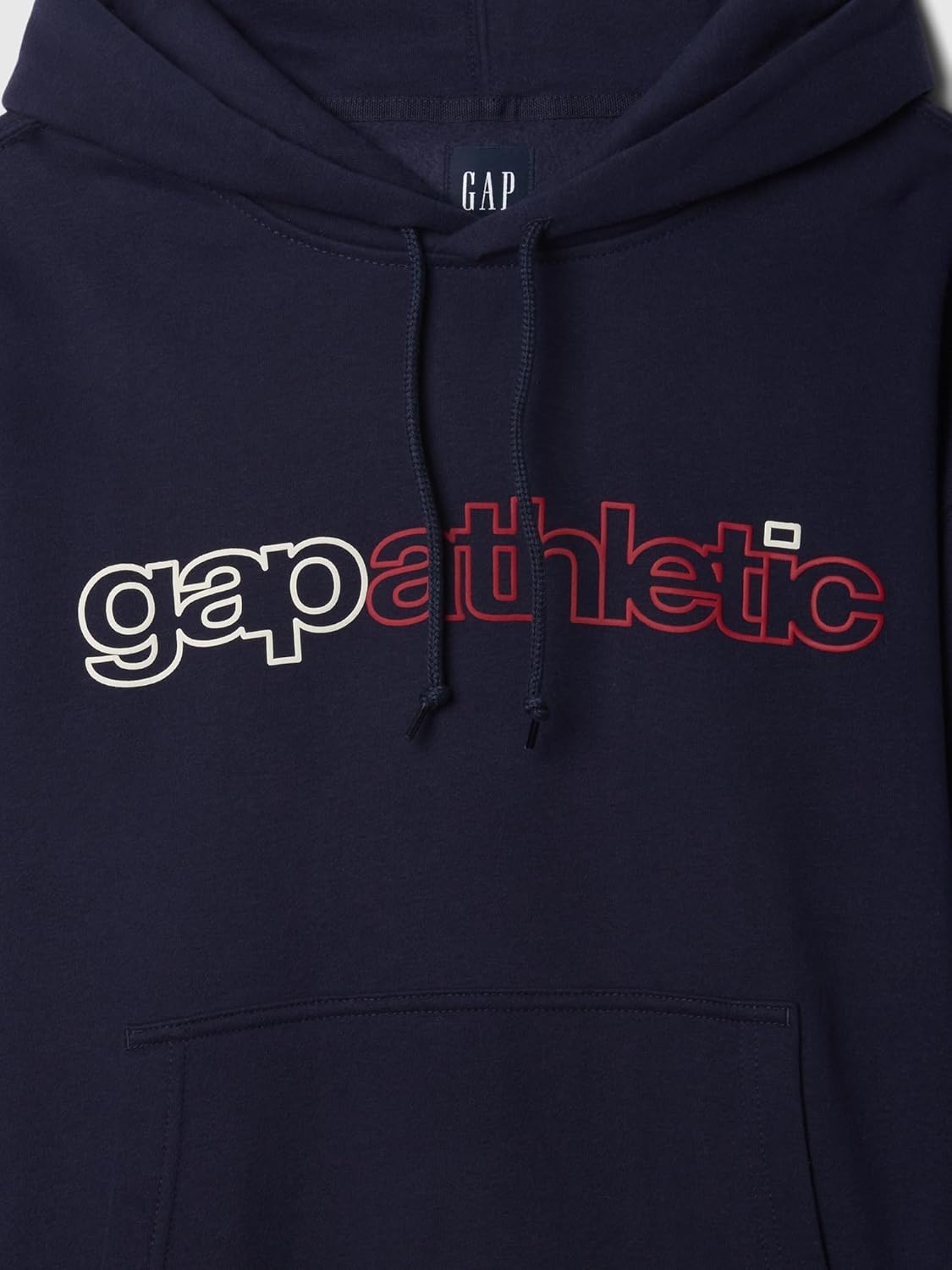 GAP mens Logo Fleece Hoodie