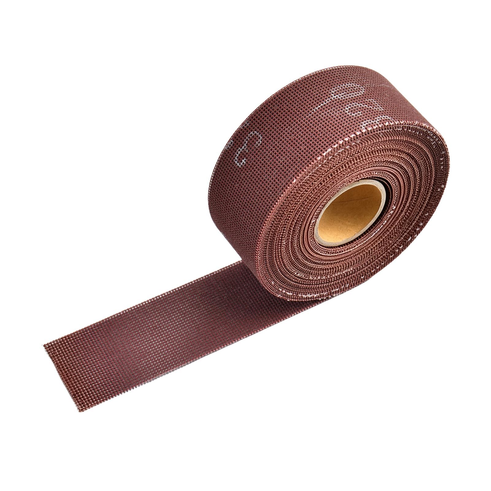 LEONTOOL 320 Grit Sanding Rolls Plumbing Sanding Cloth 1.5" X 10 Yards Plumber's Double Side Open Mesh Sandpaper Rolls for Cleaning Copper Pipe, Removing Metal Burrs, Polishing PVC, Wood & Drywall