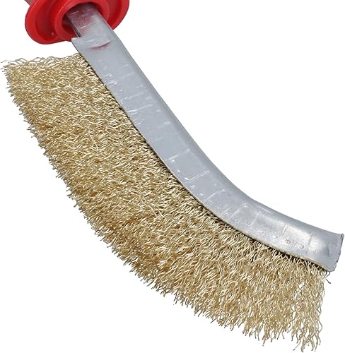 Miniatura 4 de Cepillo de alambre de mano, removedor de óxido, cepillo de limpieza de mano Spid, 1 paquete