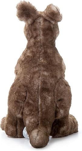 Miniatura 2 de The Petting Zoo Peluche de canguro de peluche, regalos para niños, animales salvajes del zoológico Onez, juguete de peluche canguro, 12 pulgadas