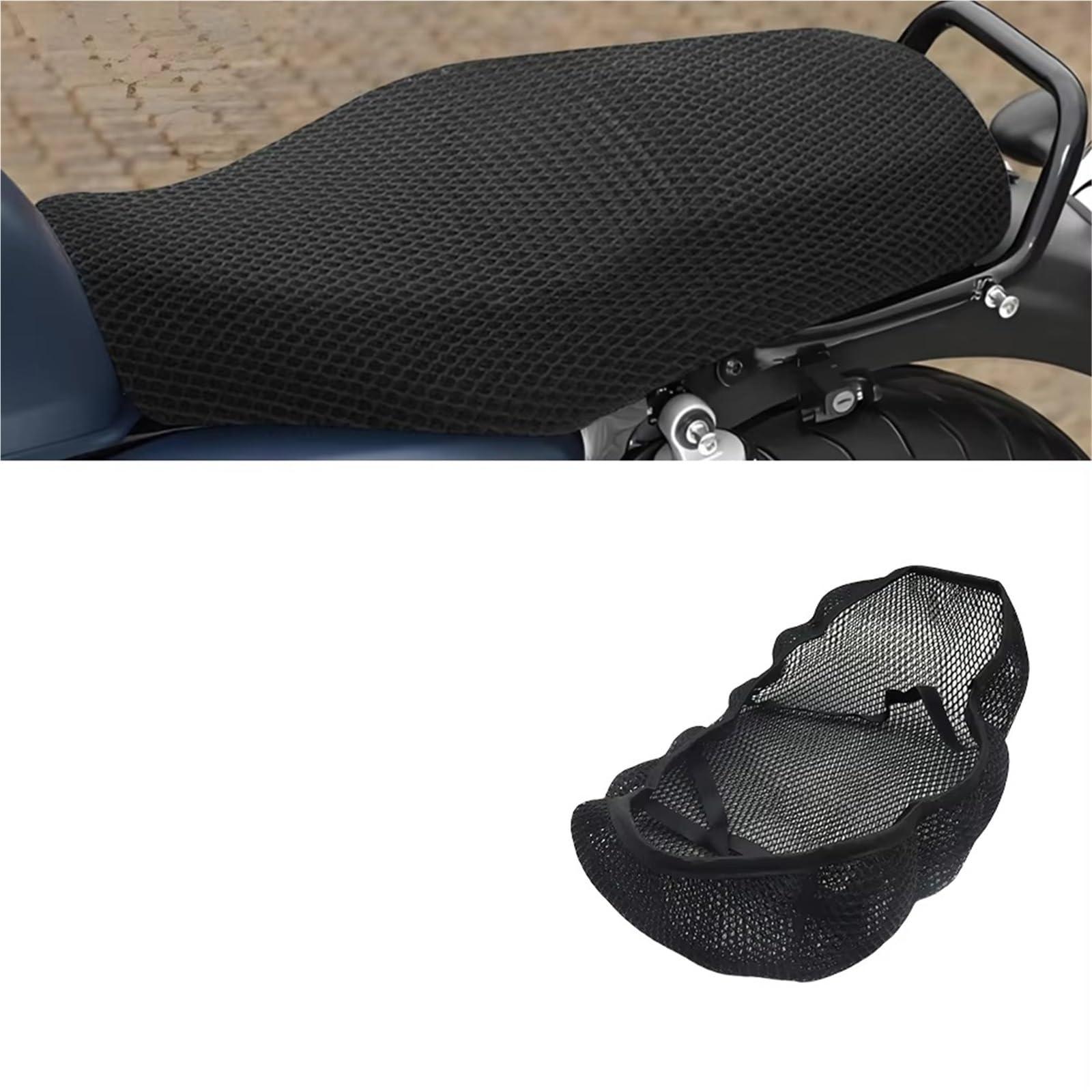 Moto Copri Sedili Per GB350 GB350S GB 350 350S Moto Antiscivolo Tessuto Di Maglia Coprisedile Traspirante Impermeabile Proteggere Cuscino