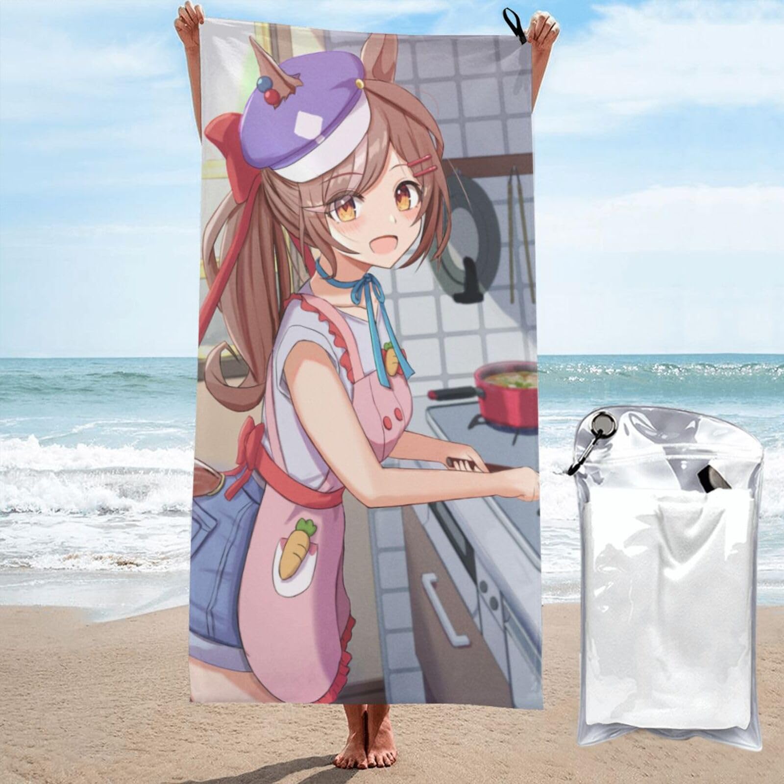 Amazon｜バスタオル ウマ娘 マチカネタンホイザ お肌にやさしい