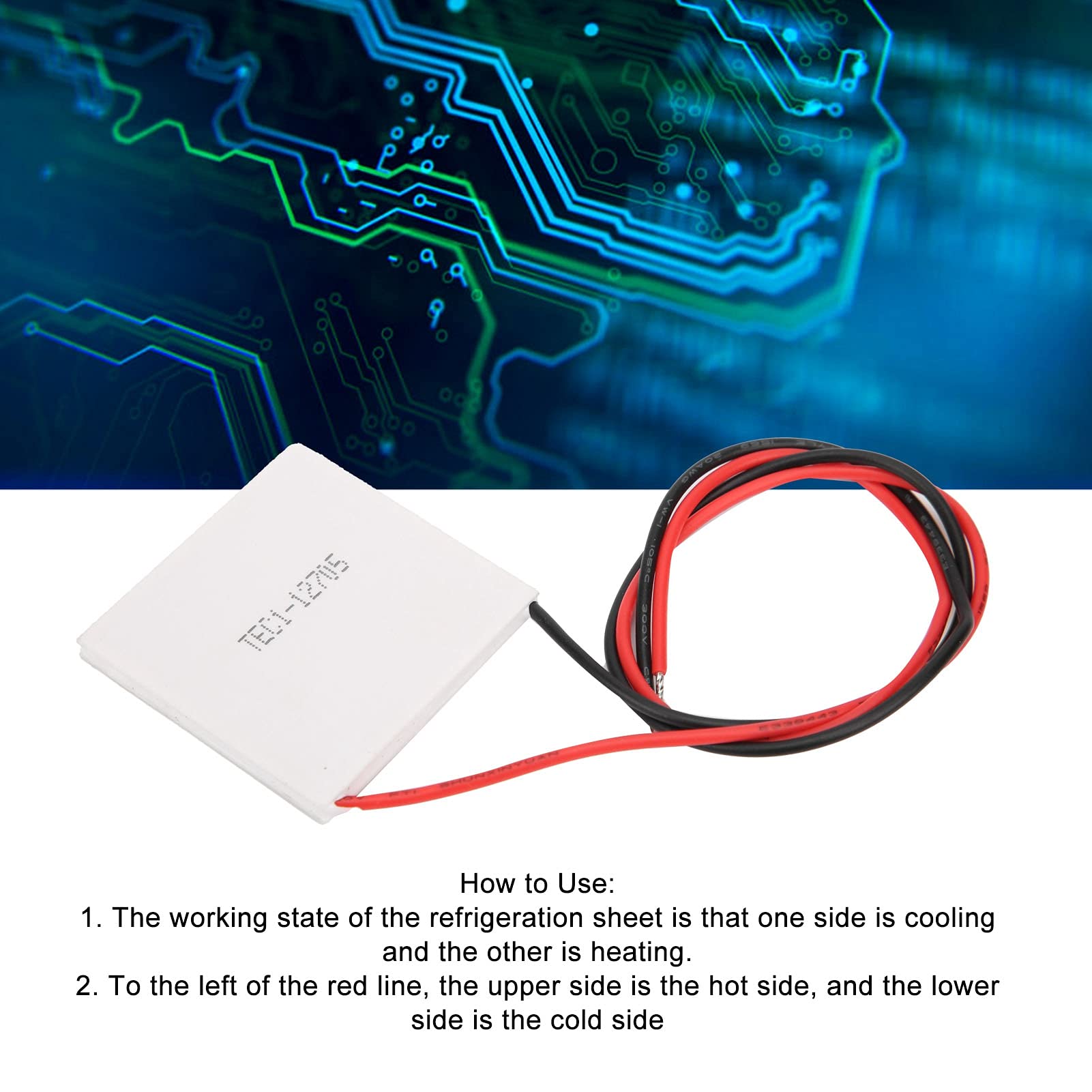 TEC1-12715 12V 231W Peltier - 40x40mm Satın Al