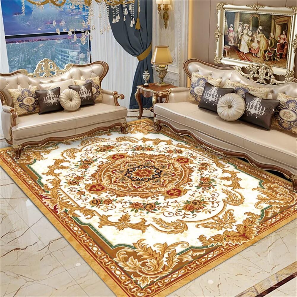 Alfombra Carretera Infantil Sala de Estar clásica Limpia alfombras Multicolor Alfombra Cocina Alfombra Suave Alfombra Juego Bebe Alfombra de Cocina antideslizante130x190CM