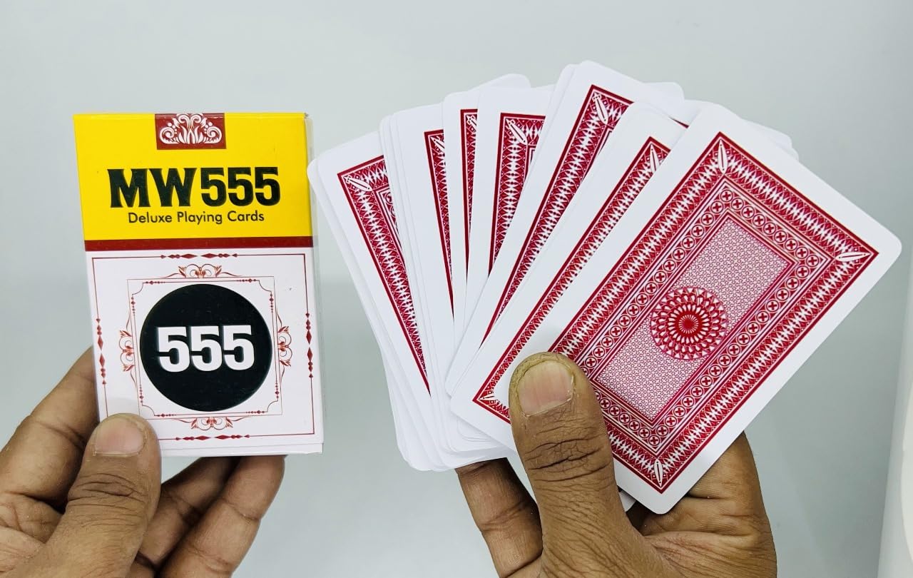 MW 555 Mark Playing Card Deck (RED) / MW 555 Marked Playing Card Magic