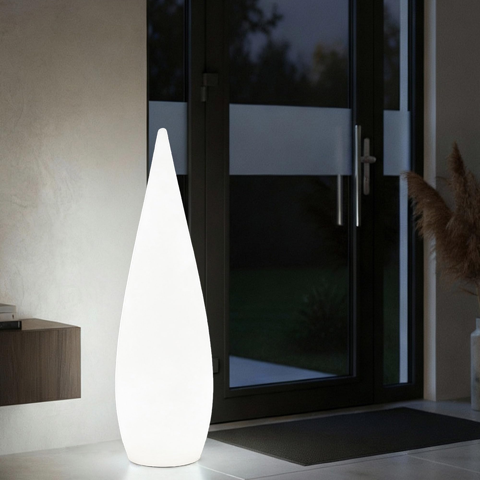 Arnusa Große Stehlampe Kegelleuchte 120 cm LED Sauna Lampe