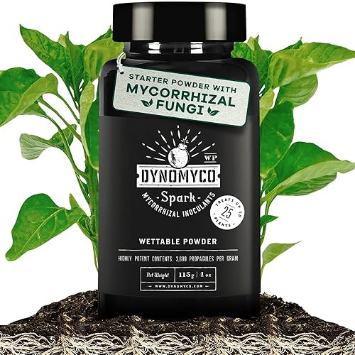 Miniatura 8 de DYNOMYCO Inoculante de hongos micorrícicos granulares, 100 g/3.5 oz - Aumenta el crecimiento de las raíces, los rendimientos y la absorción