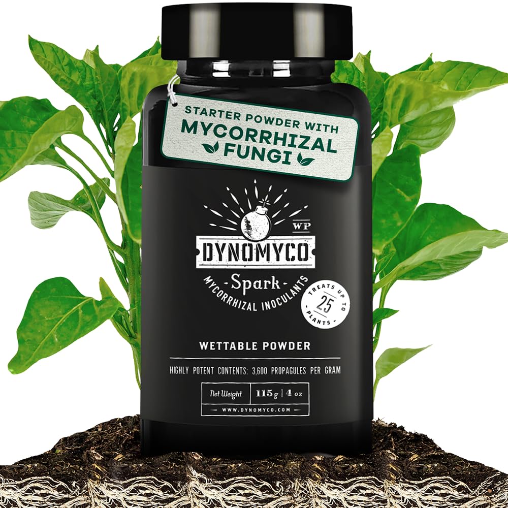 Spark 3-in-1 Mykorrhiza-Inokulant – Wurzelstimulator für Pflanzen verbessert den Zugang zu Makro- und Mikronährstoffen (115g/bis zu 25 Pflanzen)