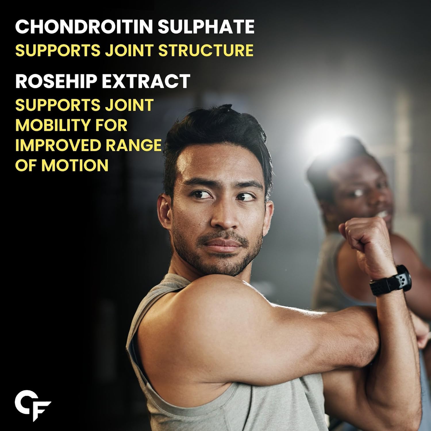 Carbamide Forte Joint Support Supplement with Glucosamine 1600mg Per Serving with Chondroitin, Boswellia, Turmeric & Ginger- 60 Tablets 8 71tGTCtdVbL. SL1500