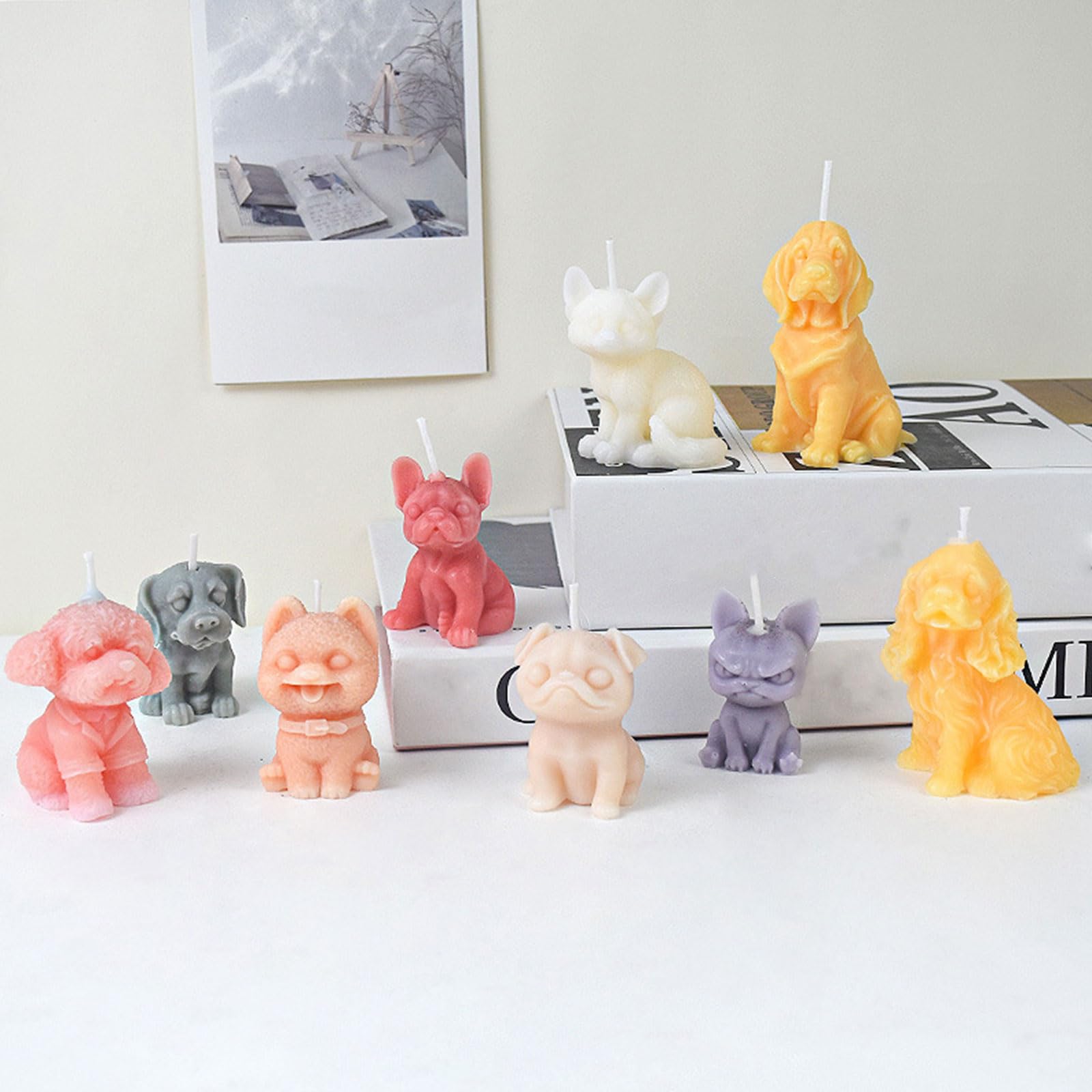 JLZK Stampi in Silicone per Uccelli Stampo Fondente per Gabbiano Faro Stampo per Fondente per Feste Fai-da-Te Strumenti per Decorare Dolci in Argilla