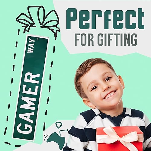 Miniatura 6 de Decoración de habitación de jugadores, regalos para jugadores, regalos para papá gamer, decoración de habitación de jugadores para niños, decoración