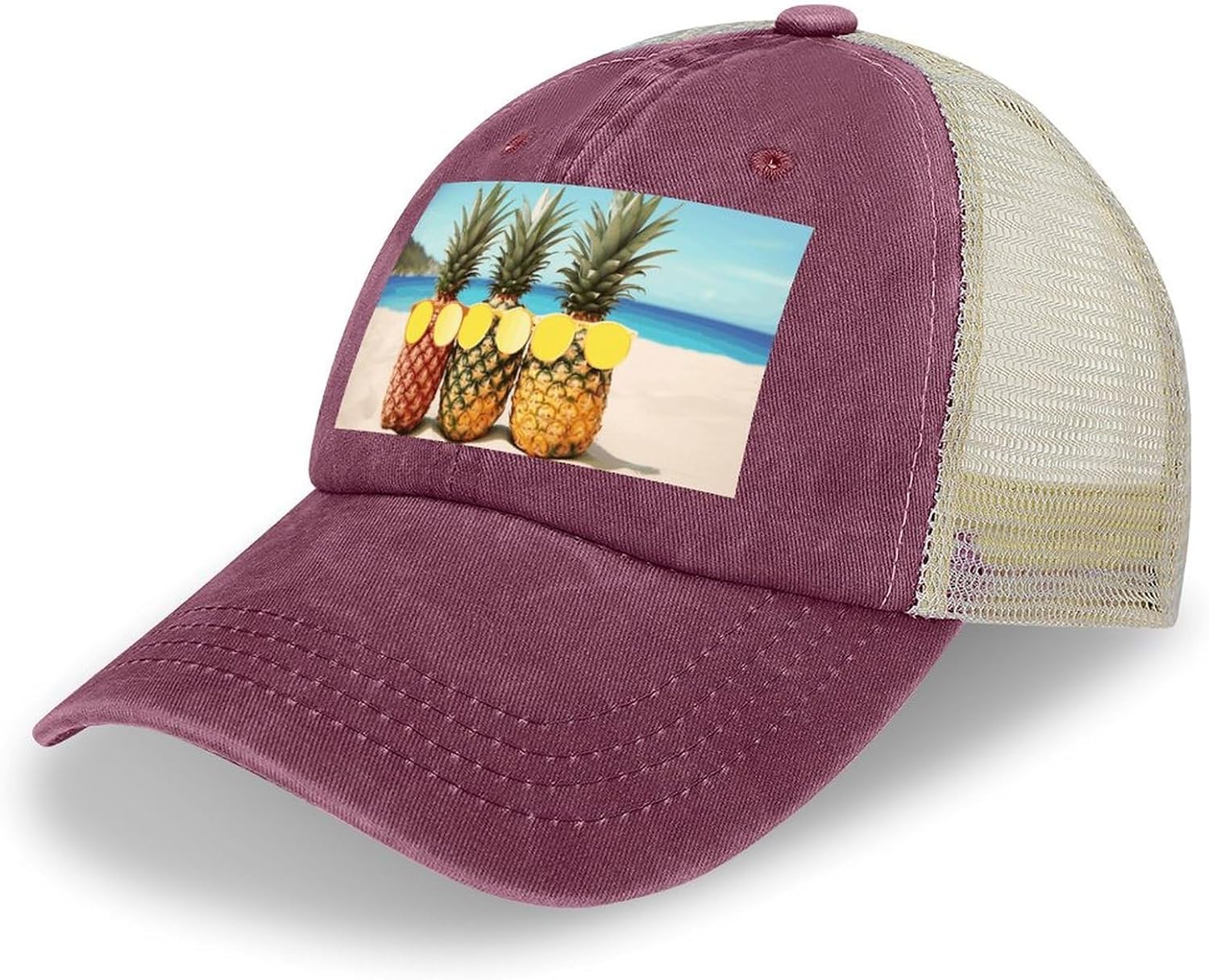 Sport Hat for Men Women Hollow Cowboy Hat Adjustable Baseball Cap Apparel Accessories