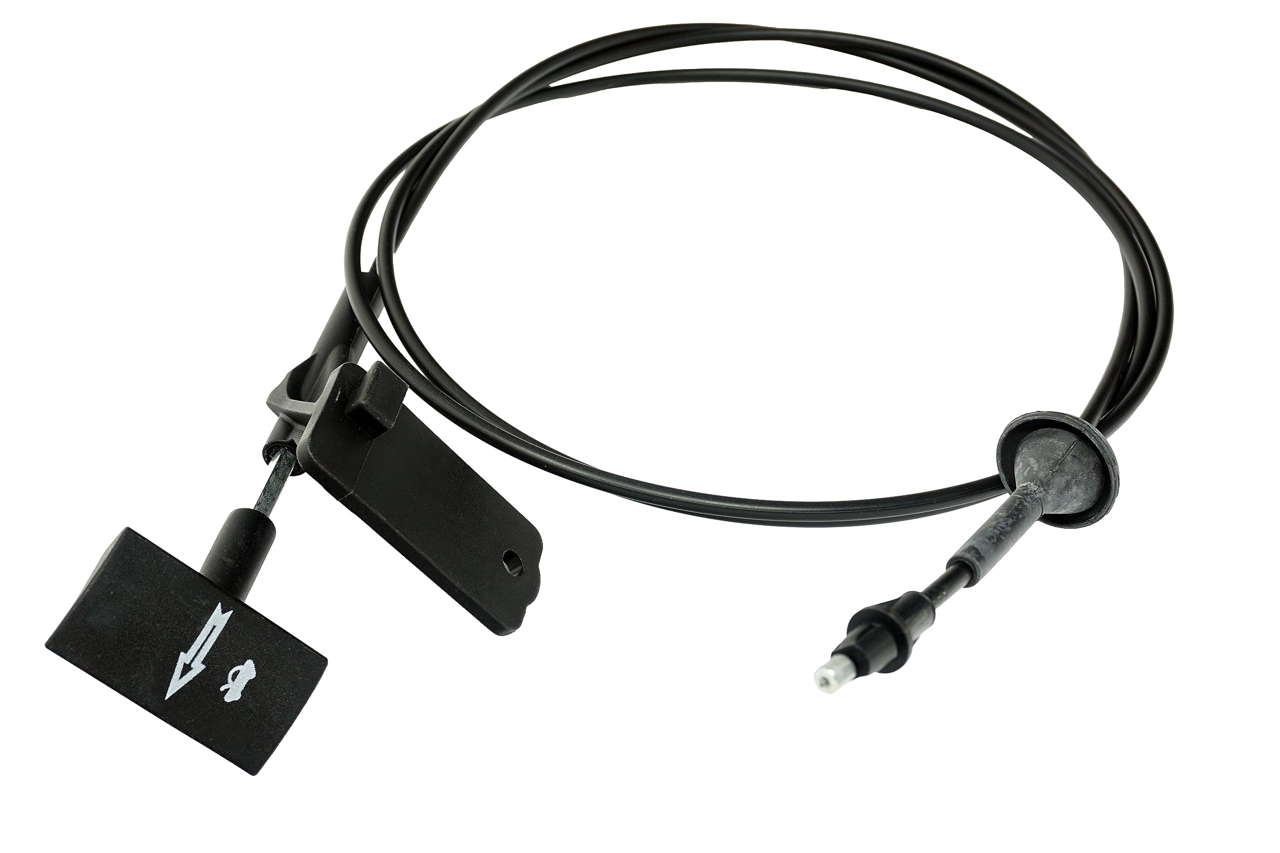 Hood Release Cable w/Handle Compatible with Ford F-150 04-08, Lobo 04-08, 06-08 Lincoln Mark LT Replaces # 4L3Z-16916-AAA, 912-039