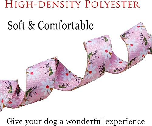 Miniatura 9 de Mihqy Collar navideño para perro, collar ajustable de alta calidad para perros pequeños, medianos y grandes (Navidad, M)