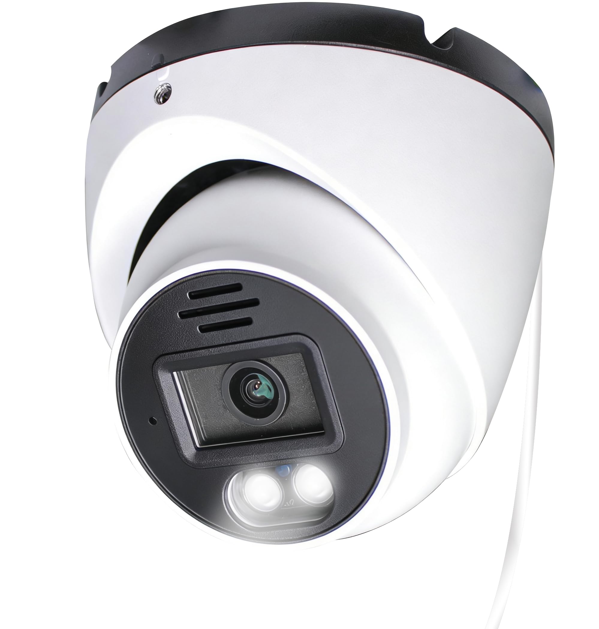 SINIS 4K POE Security IP Turret Camera Outdoor, True 24/7 Full Color, Wired | FullColor Night Vision,F1.0 Super Aperture,Human Motion Detection,Wide Angle,2-Way Talk,Up to 512G SD,30fps,metal,Outdoor-image-32