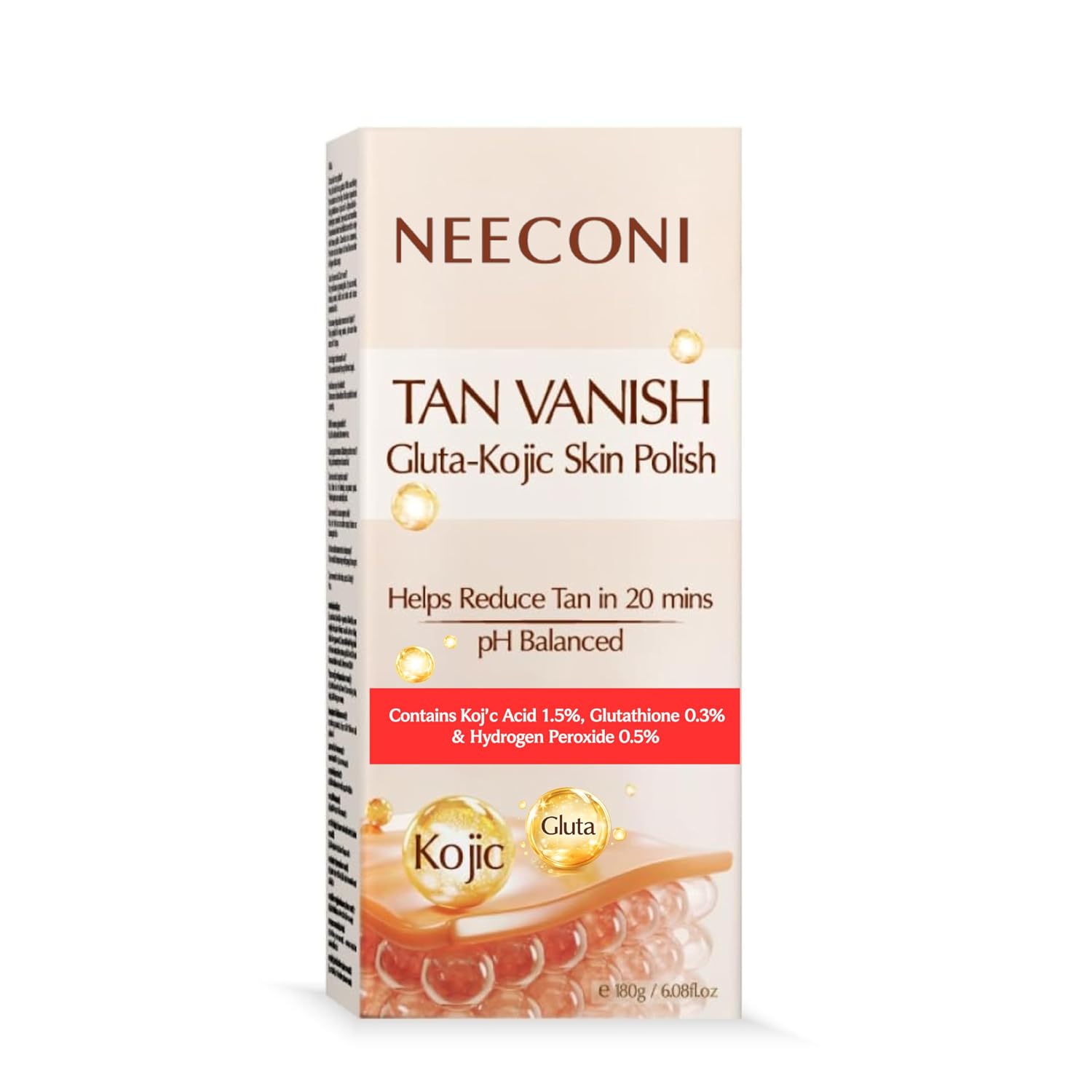 Tan Vanish Gluta-Kojic Skin Polish | Instant Tan Removal & Glow | Infused with Kojic Acid & Glutathione | Ideal for All Sk... - Review, Price and Buying Guide