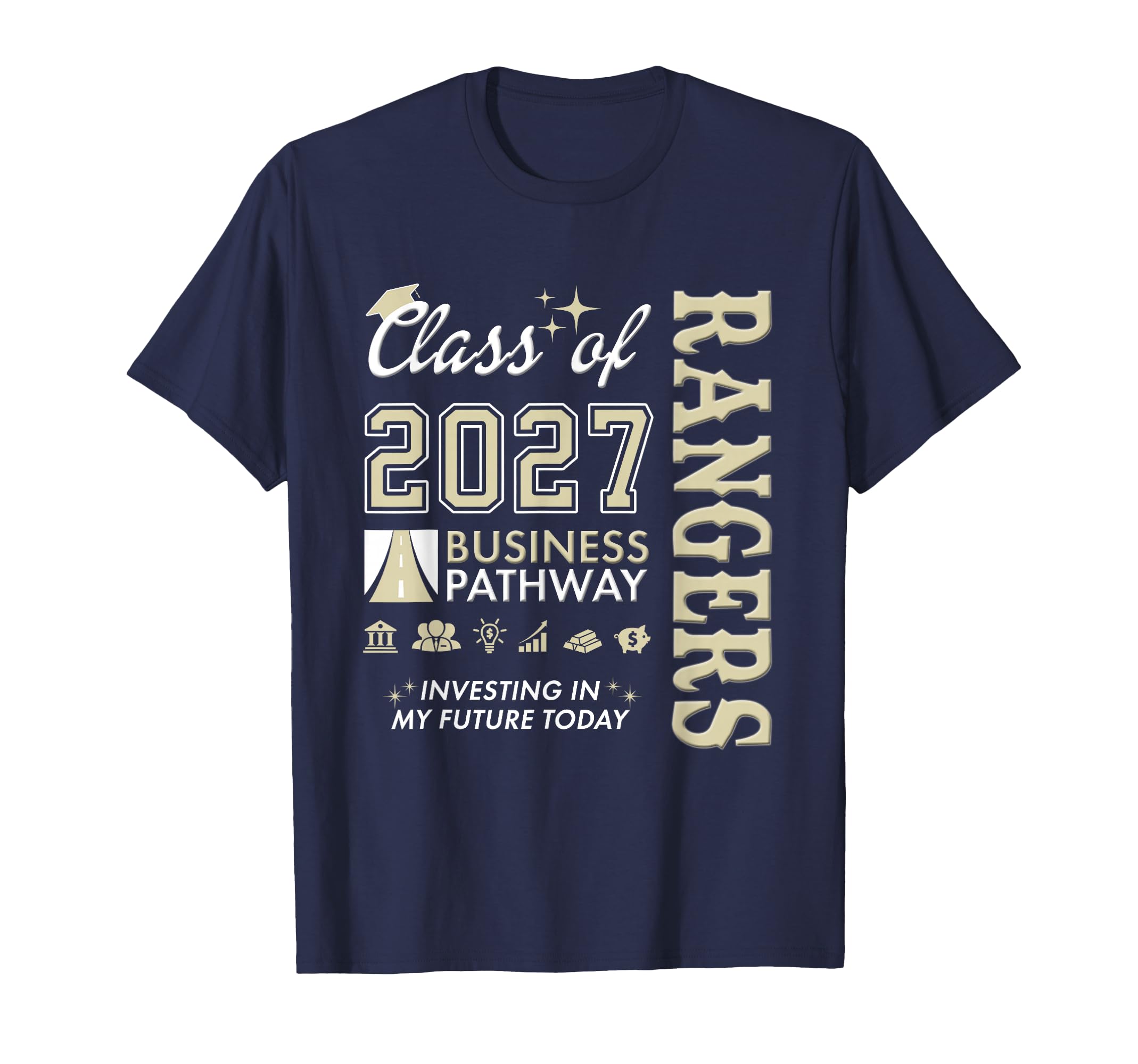 Santa Rosa Rangers - Business Pathway Class of 2027 T-Shirt
