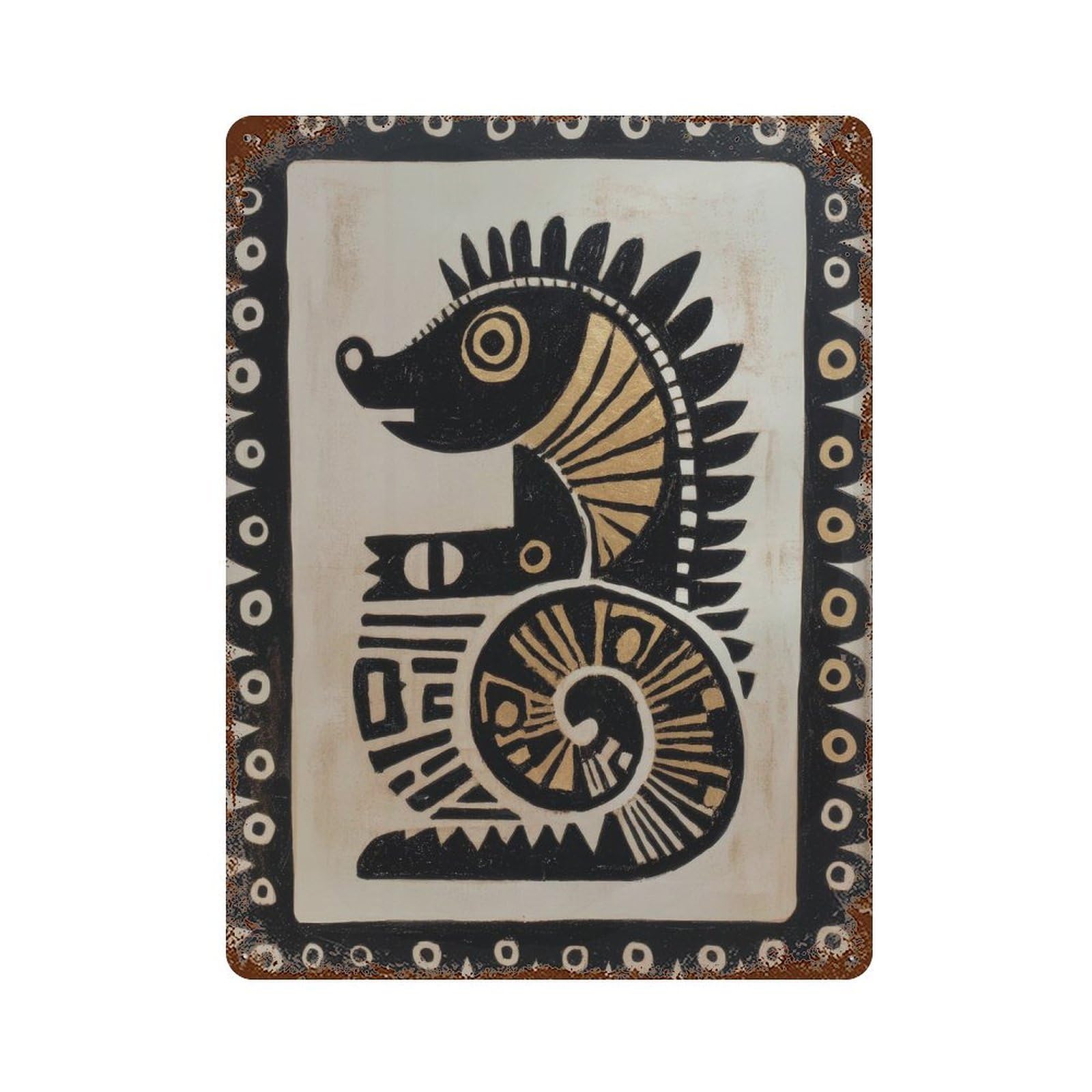 xiaoxiaoshen Traditional Mexican Animal3 Wall Decor Art Metal Tin Poster Modern Home Decor Art Home Bar Shop Decorations Vintage Sign 40x30cm
